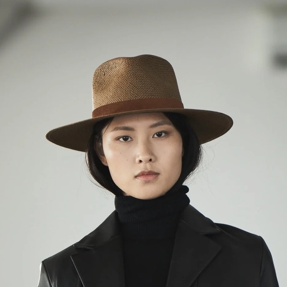 NWT!!! Janessa Lenoé Alexei packable straw hat- small - Picture 15 of 17